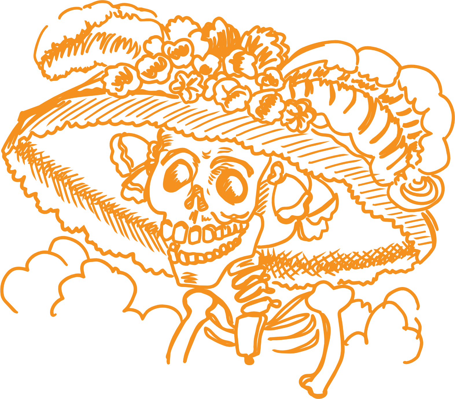 Catrina decorativa